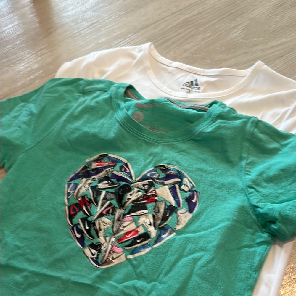 Adidas & Nike Logo Tees